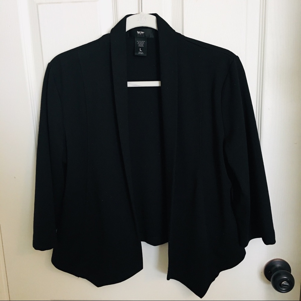 Comfortable Black Stretch Blazer